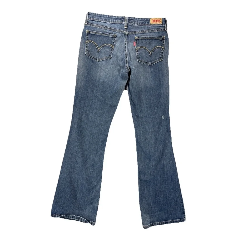 Levis 518 Superlow Flare Jeans Womens W29 L32 Y2K Low Rise Bootcut‎ Western Boho